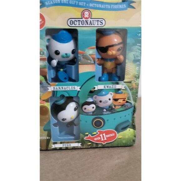 Octonauts Season One Gift Set" - Complete with Figures and a 4-Disc DVD Set Kids - Picture 2 of 9